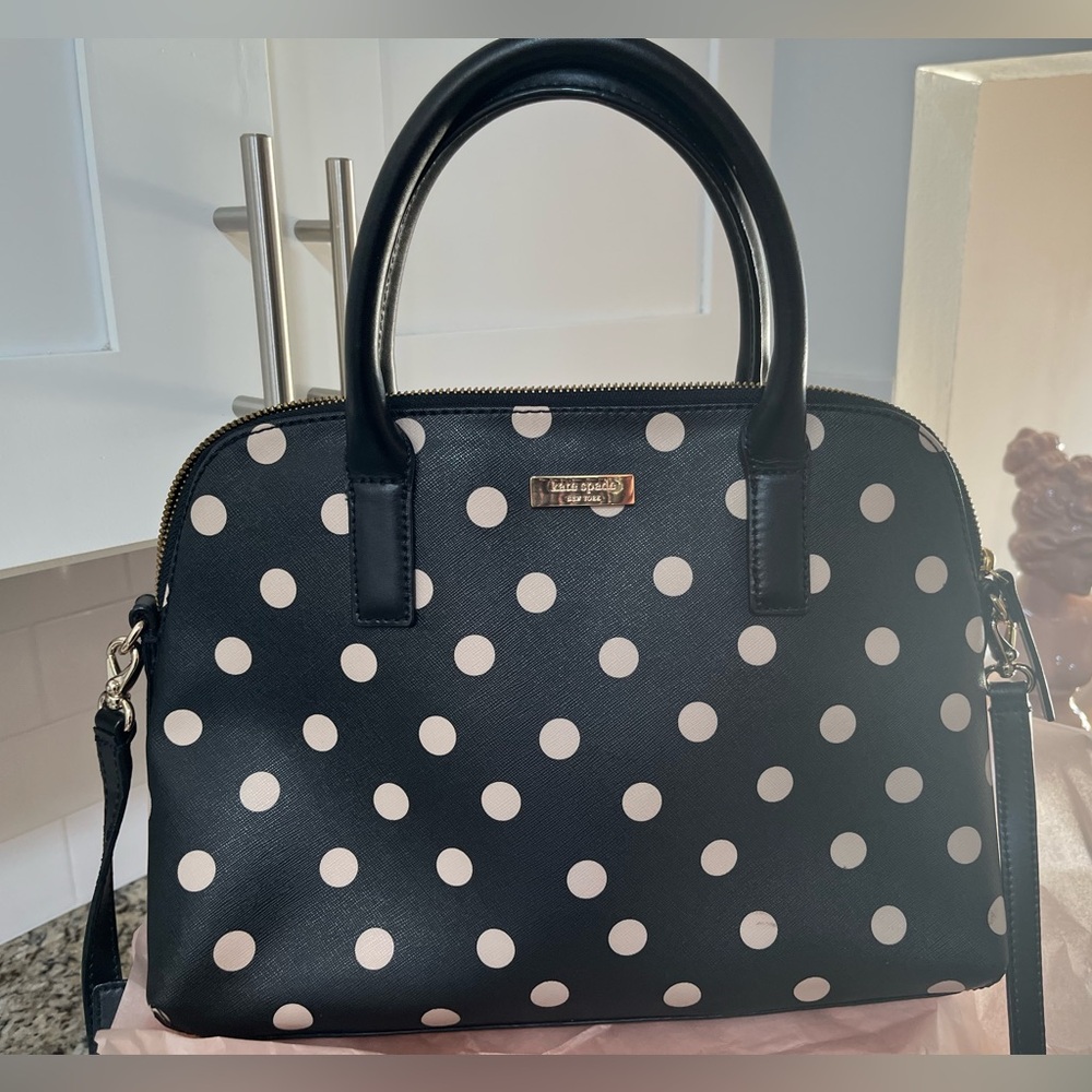 Kate spade polka dot bag
